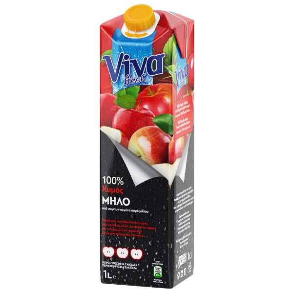VIVA 1lit - (ΜΗΛΟ ΦΥΣΙΚΟΣ ΧΥΜΟΣ)
