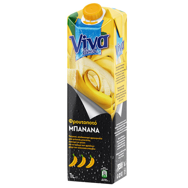 VIVA 1lit - (ΜΠΑΝΑΝΑ ΦΡΟΥΤΟΠΟΤΟ)