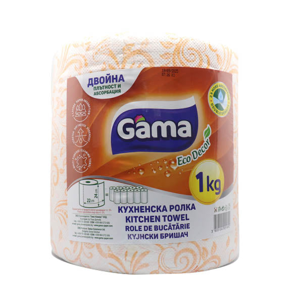 GAMA ΧΑΡΤΙ ΚΟΥΖΙΝΑΣ 1kg. - (ECO DECOR)