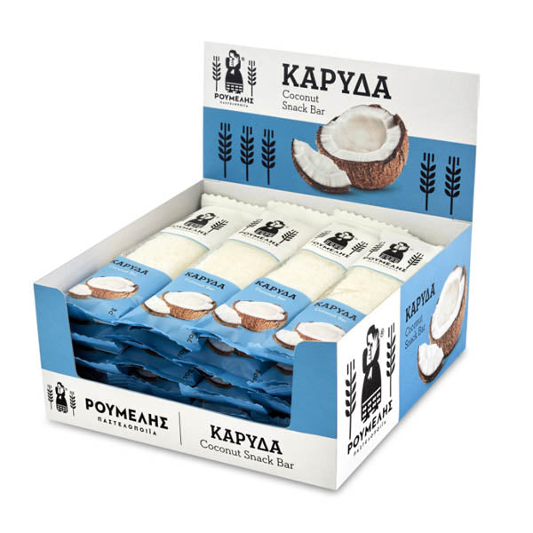 ΡΟΥΜΕΛΗ ΜΠΑΡΑ ΚΑΡΥΔΑΣ ΛΕΥΚΗ (20x70gr.)