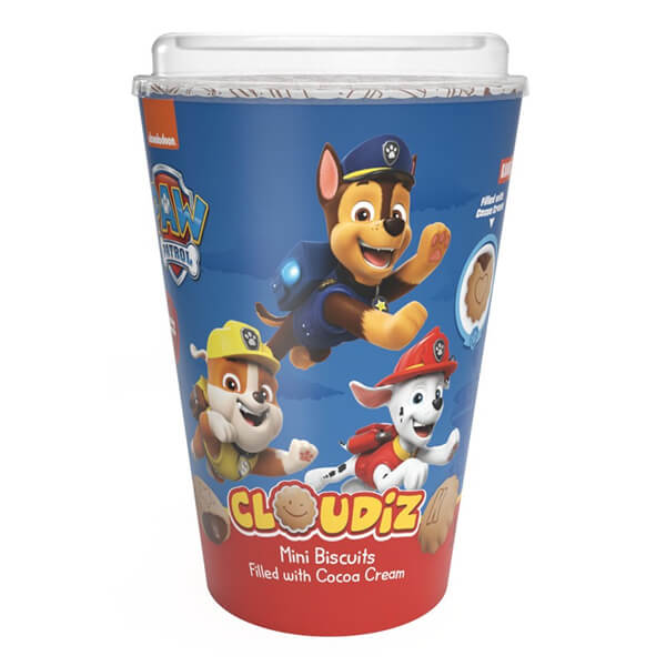 PAW PATROL MINI ΓΕΜΙΣΤΑ ΜΠΙΣΚΟΤΑ 125gr. - (ΠΡΑΛΙΝΑ ΦΟΥΝΤΟΥΚΙΟΥ)