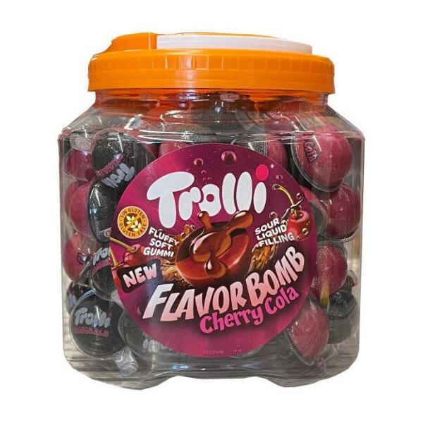 TROLLI ΖΑΧΑΡΩΤA CHERRY-COLA BOMB (80x18,8gr)