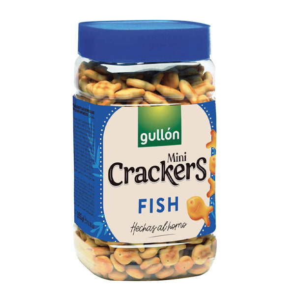 GULLON ΜΙΝΙ CRACKERS 350gr - (FISH)