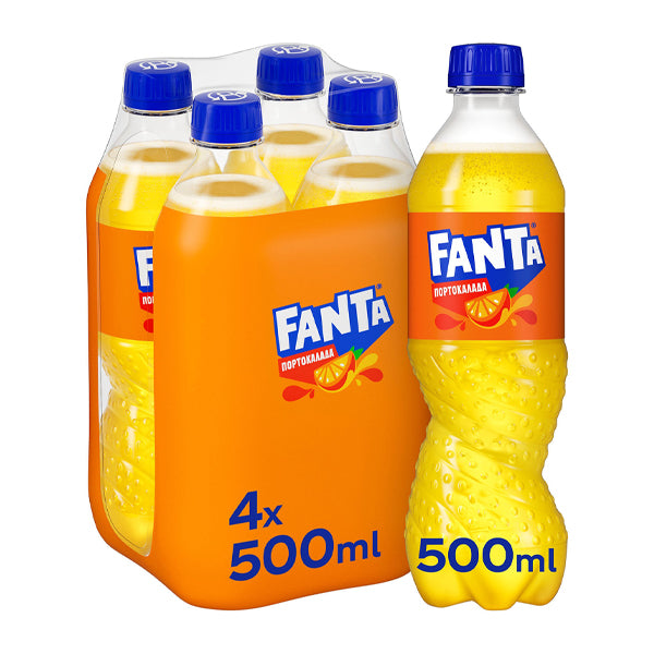 FANTA ΠΟΡΤΟΚΑΛΑΔΑ (4x500ml)