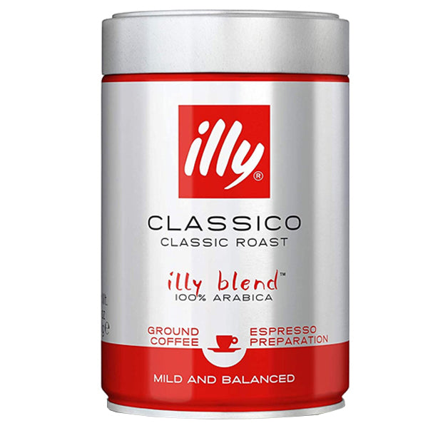 ILLY ESPRESSO 250gr - (CLASSICO) (ΑΛΕΣΜΕΝΟ)