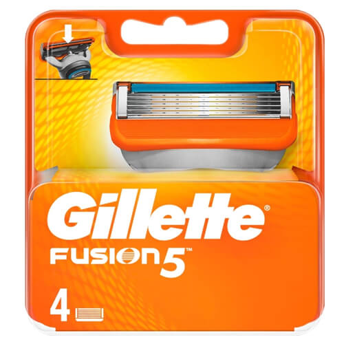GILLETTE ΑΝΤΑΛ/ΚΑ ΞΥΡΑΦΑΚΙΑ FUSION 5 - (4τεμ.)