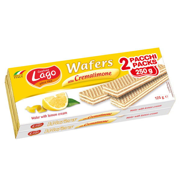 LAGO WAFER 2x125gr - (ΛΕΜΟΝΙ)