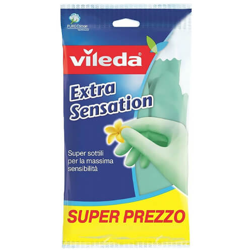 VILEDA ΓΑΝΤΙΑ ΚΟΥΖΙΝΑΣ EXTRA SENSATION - (SMALL)