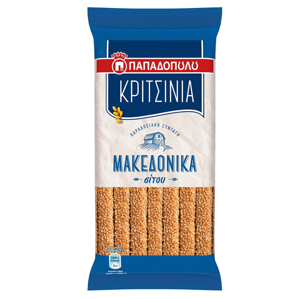 ΠΑΠΑΔΟΠΟΥΛΟΥ ΚΡΙΤΣΙΝΙΑ ΜΑΚΕΔΟΝΙΚΑ 200gr. - (ΣΙΤΟΥ)