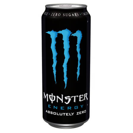 MONSTER ENERGY DRINK 500ml - (ABSOLUTELY ZERO) (ZERO SUGAR)