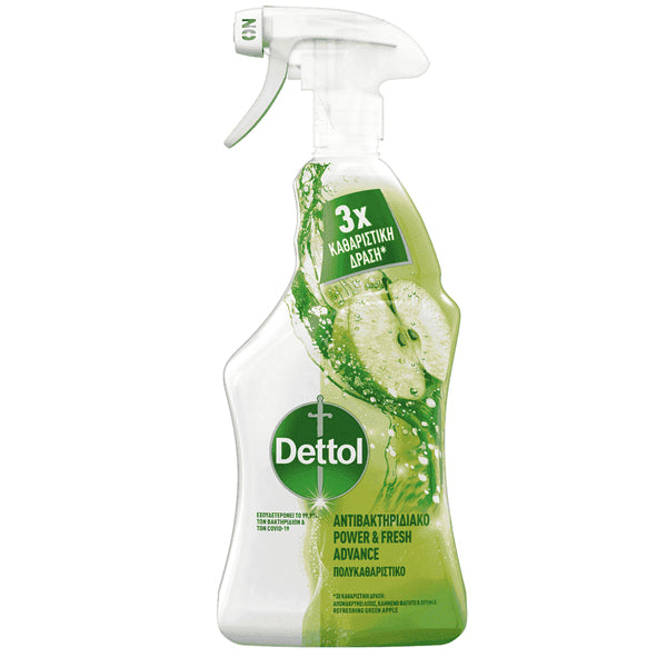 DETTOL ΠΟΛΥΚΑΘΑΡΙΣΤΙΚΟ ΑΝΤΛΙΑ 500ml - (ΠΡΑΣΙΝΟ ΜΗΛΟ)