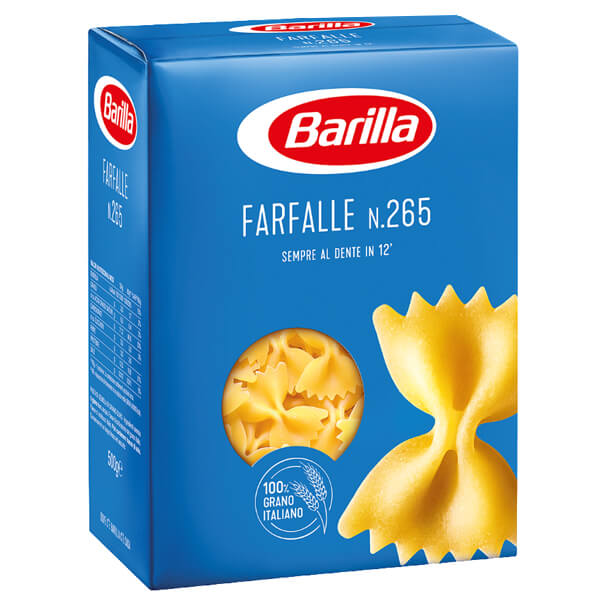 BARILLA 500gr. - No 265 (FARFALLE)