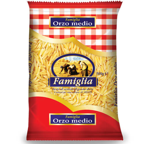 FAMIGLIA 500gr. - (ΚΡΙΘΑΡΑΚΙ ΜΕΤΡΙΟ)