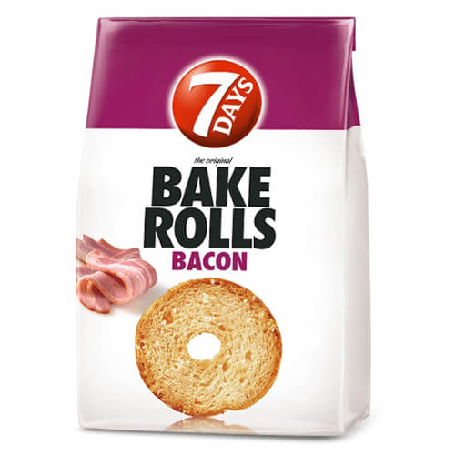 BAKE ROLLS 80gr - (BACON)