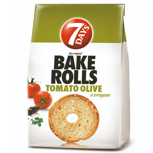 BAKE ROLLS 80gr - (TOMATO OLIVE)