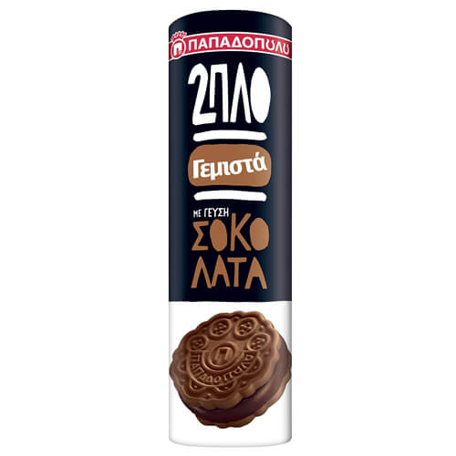 ΠΑΠΑΔΟΠΟΥΛΟΥ ΔΙΠΛΟΓΕΜΙΣΤΑ 230gr. - (ΣΟΚΟΛΑΤΑ)
