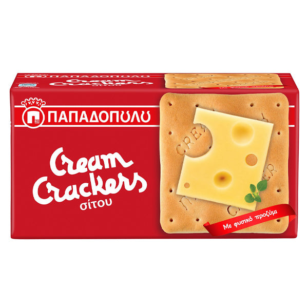 ΠΑΠΑΔΟΠΟΥΛΟΥ CREAM CRACKERS 140gr. - (ΣΙΤΟΥ)