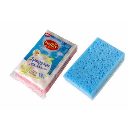 VELLIS ΣΦΟΥΓΓΑΡΙ ΜΠΑΝΙΟΥ ΤΕΤΡΑΓΩΝΟ ΔΙΠΛΟ (Νο 107)