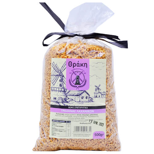 ΘΡΑΚΗ ΠΑΡΑΔΟΣΙΑΚΟΣ ΤΡΑΧΑΝΑΣ ΛΑΧΑΝΙΚΩΝ 500gr.