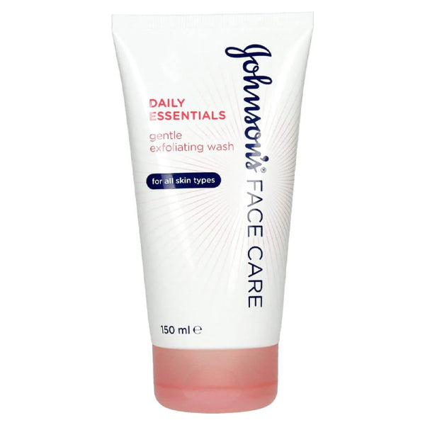 JOHNSONS DAILY ESSENTIALS 150ml - (EXFOLIATING WASH) (ALL SKIN TYPES)
