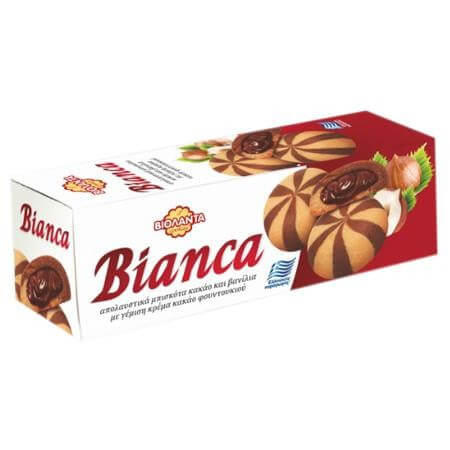 ΒΙΟΛΑΝΤΑ BIANCA ΜΠΙΣΚΟΤΑ ΓΕΜΙΣΤΑ 150gr. - (ΚΡΕΜΑ ΦΟΥΝΤΟΥΚΙΟΥ)