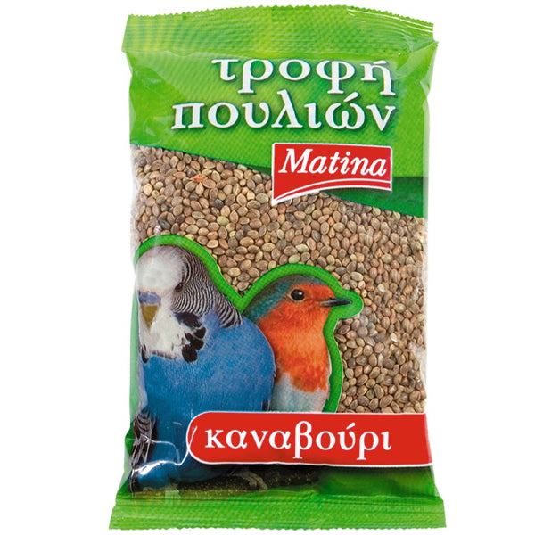 ΜΑΤΙΝΑ ΤΡΟΦΗ ΠΟΥΛΙΩΝ 200gr. - (ΚΑΝΑΒΟΥΡΙ)