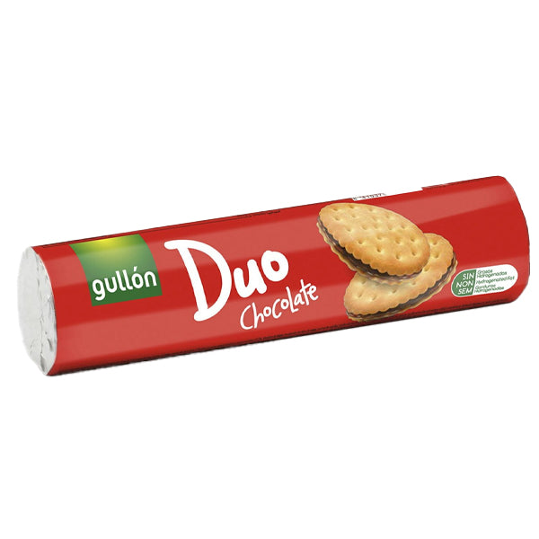 GULLON DUO ΜΠΙΣΚΟΤΑ ΓΕΜΙΣΤΑ 250gr - (CHOCOLATE)