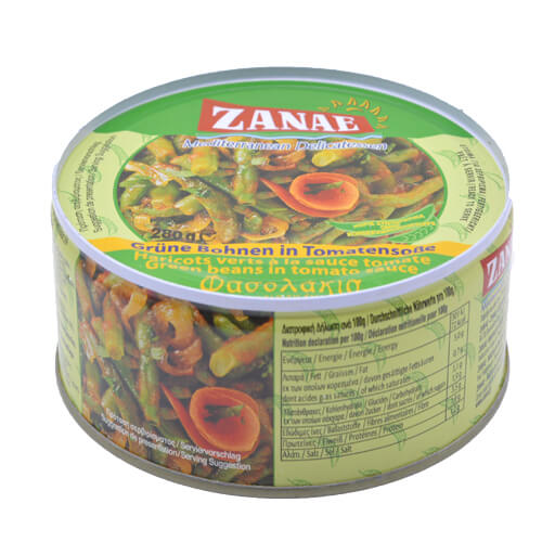 ΖΑΝΑΕ ΦΑΣΟΛΑΚΙΑ ΛΑΔΕΡΑ 280gr.