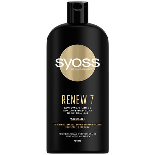 SYOSS SHAMPOO 750ml - (RENEW 7)