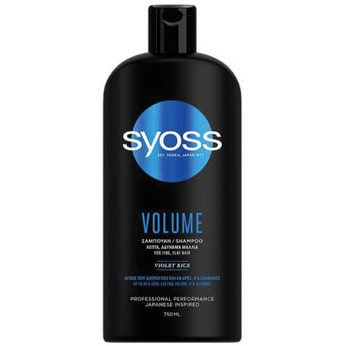 SYOSS SHAMPOO 750ml - (VOLUME LIFT)