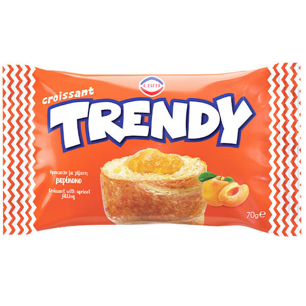 TRENDY ΕΒΓΑ ΚΡΟΥΑΣΑΝ 70gr. - (ΒΕΡΥΚΟΚΟ)