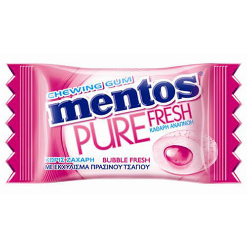 MENTOS PURE F. MINI 100τεμ. - (BUBBLE FRESH) (1678318)