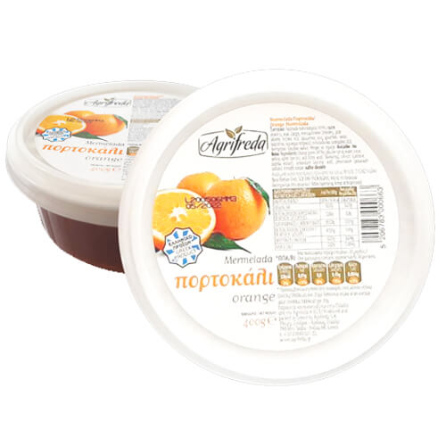 AGRIFREDA ΜΑΡΜΕΛΑΔΑ 400gr. - (ΠΟΡΤΟΚΑΛΙ)