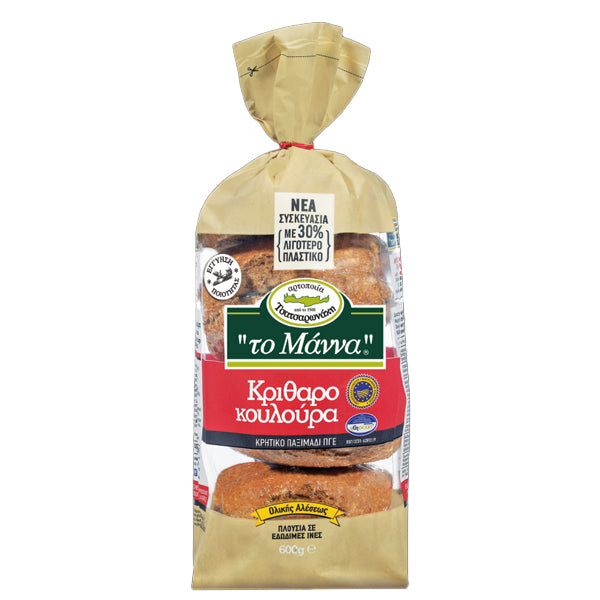 ΤΟ ΜΑΝΝΑ ΚΡΙΘΑΡΟΚΟΥΛΟΥΡΑ 600gr.