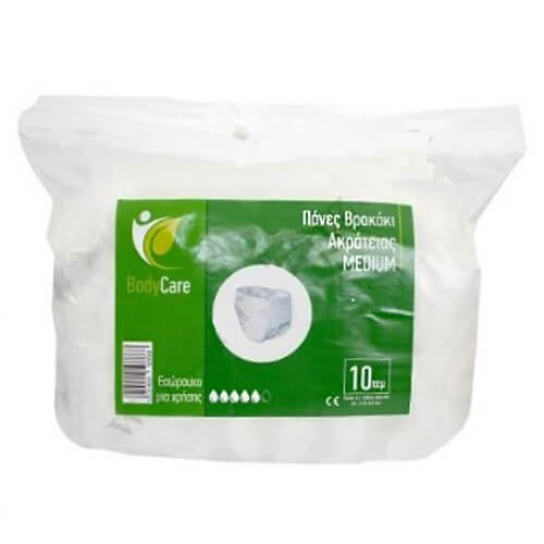BODYCARE ΠΑΝΑ ΒΡΑΚΑΚΙ 10τεμ. - (MEDIUM)