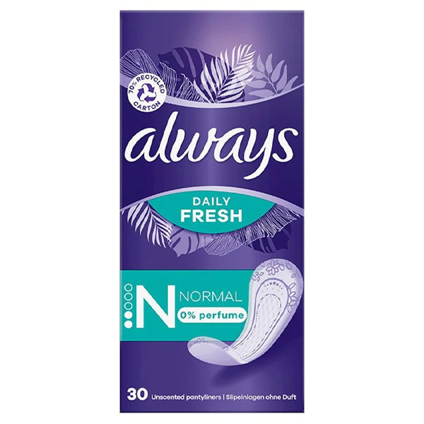 ALWAYS ΣΕΡΒΙΕΤΑΚΙΑ DAILY FRESH 30τεμ. - (NORMAL)