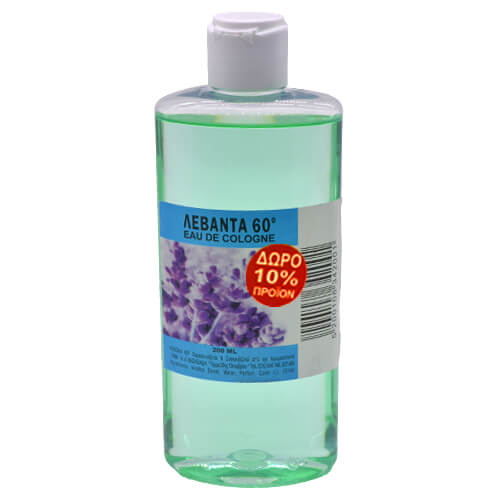 ΚΟΛΩΝΙΑ 60ο 220ml - (ΛΕΒΑΝΤΑ) (10% ΠΡΟΙΟΝ ΔΩΡΟ)