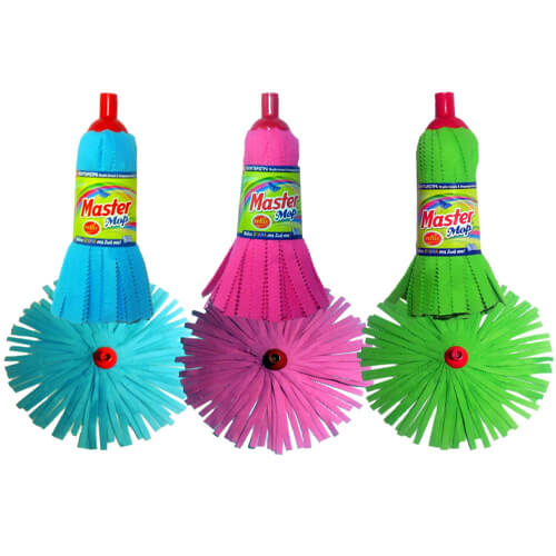 VELLIS ΣΦΟΥΓΓΑΡΙΣΤΡΑ - (MASTER MOP) (ΔΙΑΦΟΡΑ ΧΡΩΜΑΤΑ)