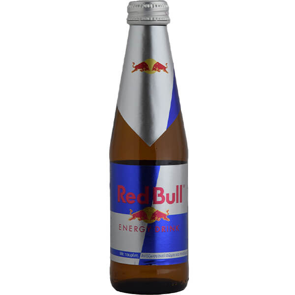 RED BULL ENERGY DRINK 250ml - (ΓΥΑΛΙΝΗ ΦΙΑΛΗ)