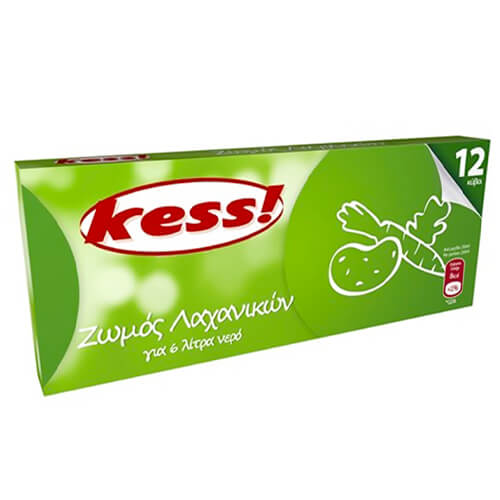KESS ΚΥΒΟΣ (6lit x 120gr.) - (ΛΑΧΑΝΙΚΩΝ)