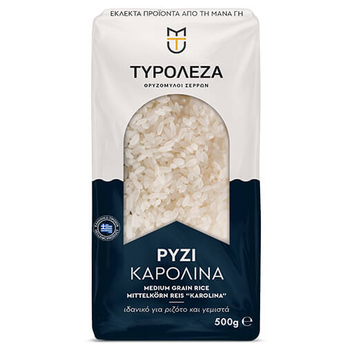 ΤΥΡΟΛΕΖΑ ΡΥΖΙ 500gr. - (ΚΑΡΟΛΙΝΑ Α')