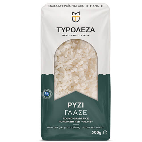 ΤΥΡΟΛΕΖΑ ΡΥΖΙ 500gr. - (ΓΛΑΣΕ Α')