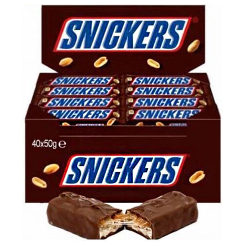 SNICKERS 50gr - (40x50gr) (ΕΙΣΑΓΩΓΗΣ)