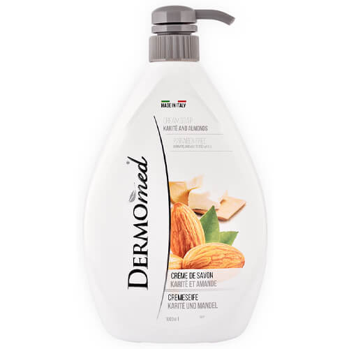 DERMOMED ΚΡΕΜΟΣΑΠΟΥΝΟ 1lt - (ALMOND KARITE) - (CAREZZA)