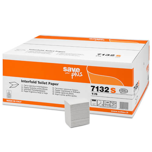 SAVE PLUS ΧΑΡΤΙ ΥΓΕΙΑΣ ΦΥΛΛΟ ΦΥΛΛΟ (10,5x18cm) - (36x250τεμ.) (7132S)