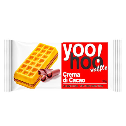 YOOHOO ΒΑΦΛΑ 50gr. - (ΚΑΚΑΟ)