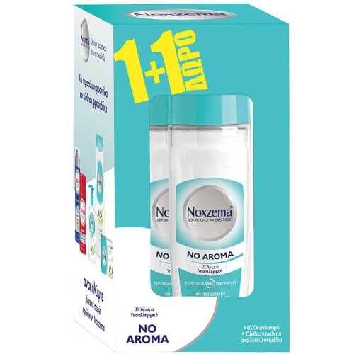 NOXZEMA ROLL-ΟΝ 50ml - (NO AROMA) (1+1 ΔΩΡΟ)
