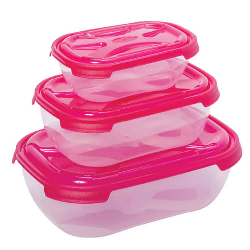 ΚΥΚΛΩΨ ΦΑΓ/ΧΕΙΟ FRESCO ΟΡΘΟΓΩΝΙΟ (3τεμ.) 0,5lit/2.1lit/1.2lit