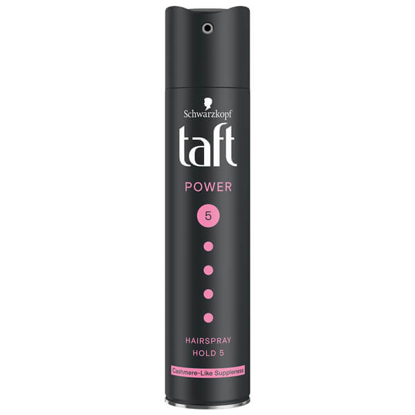 TAFT HAIR SPRAY 250ml - (No 5) (POWER CASHMERE)