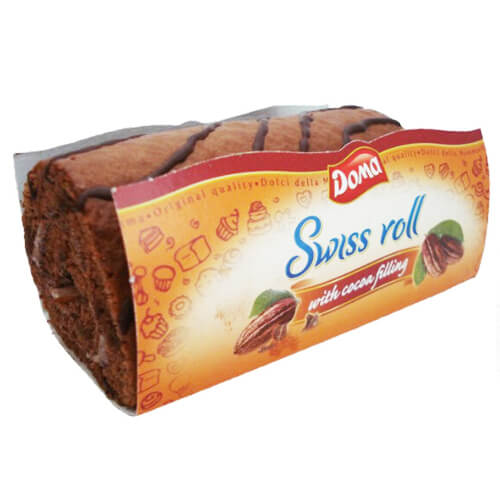 DOMA SWISS ROLL 115gr - (ΓΕΜΙΣΗ ΚΑΚΑΟ)